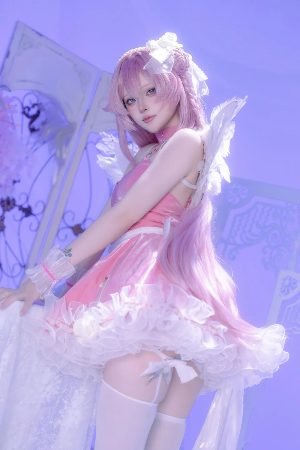 屿鱼 - No.076 桃乐丝 黎明派对 [63P-403MB] tg@simisebaisi 【丝足阁】009.webp